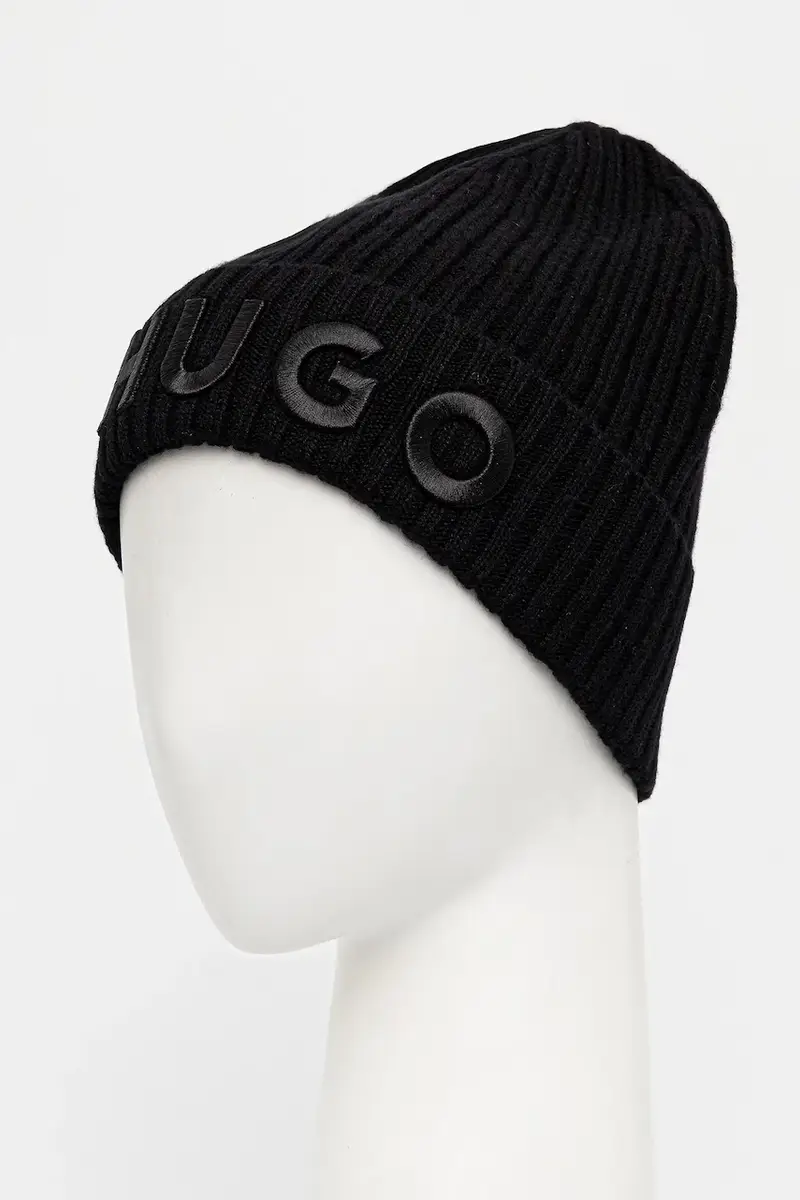 berretto in lana colore nero 50524129 miniatura 3