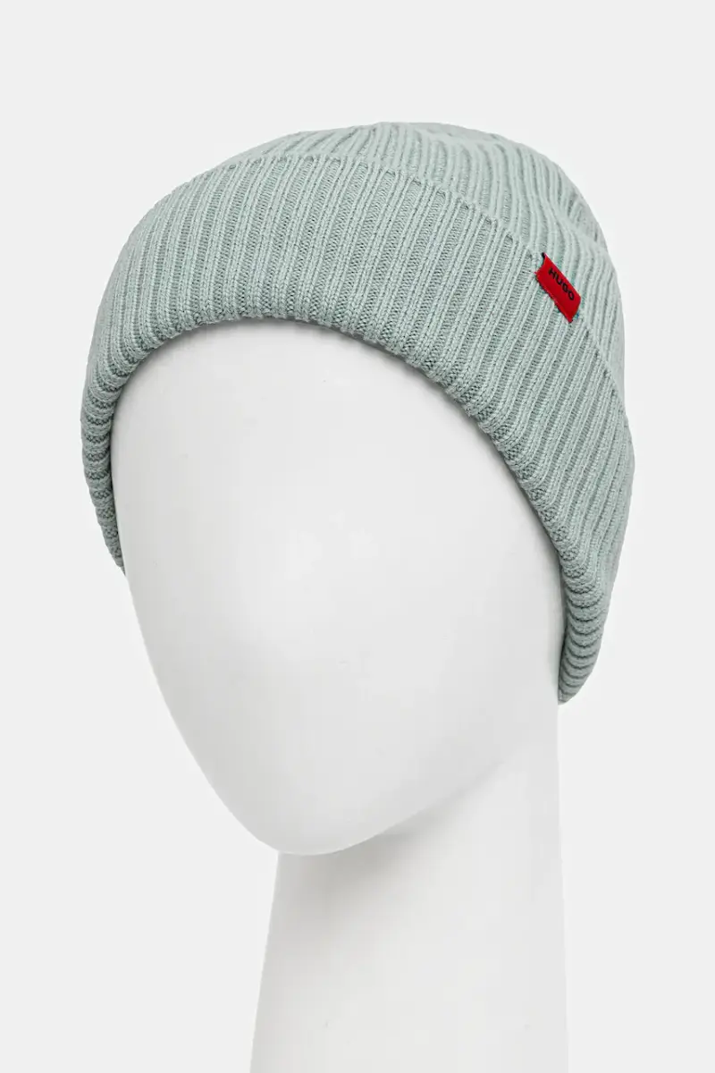 berretto in lana colore nero 50524570 Verde miniatura 2