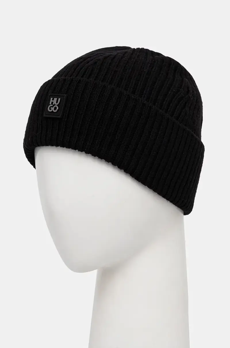 berretto in lana colore nero 50527250 miniatura 2