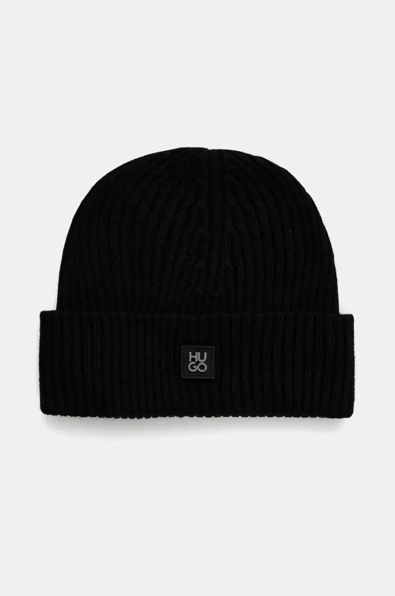 berretto in lana colore nero 50527250