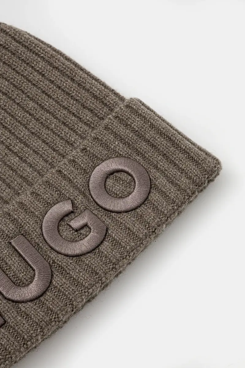 berretto in lana colore nero 50527804 Verde miniatura 2