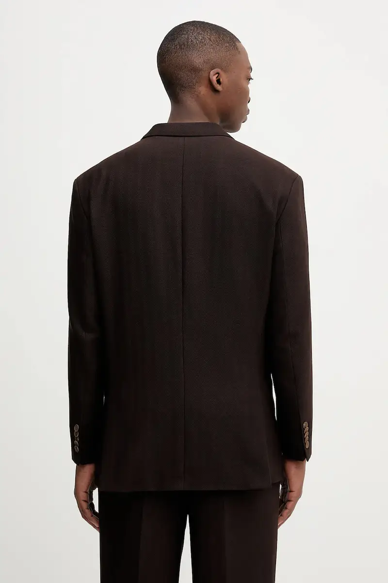 HUGO Blazer Uomo Marrone 3250329 miniatura 3