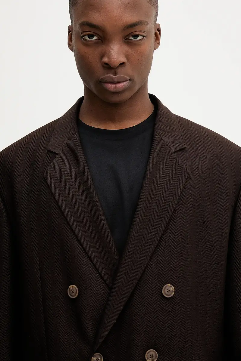 HUGO Blazer Uomo Marrone 3250329 miniatura 4