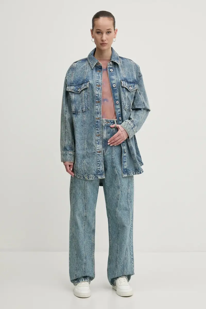 HUGO Blue Jeans Donna Blu 3312873 miniatura 2