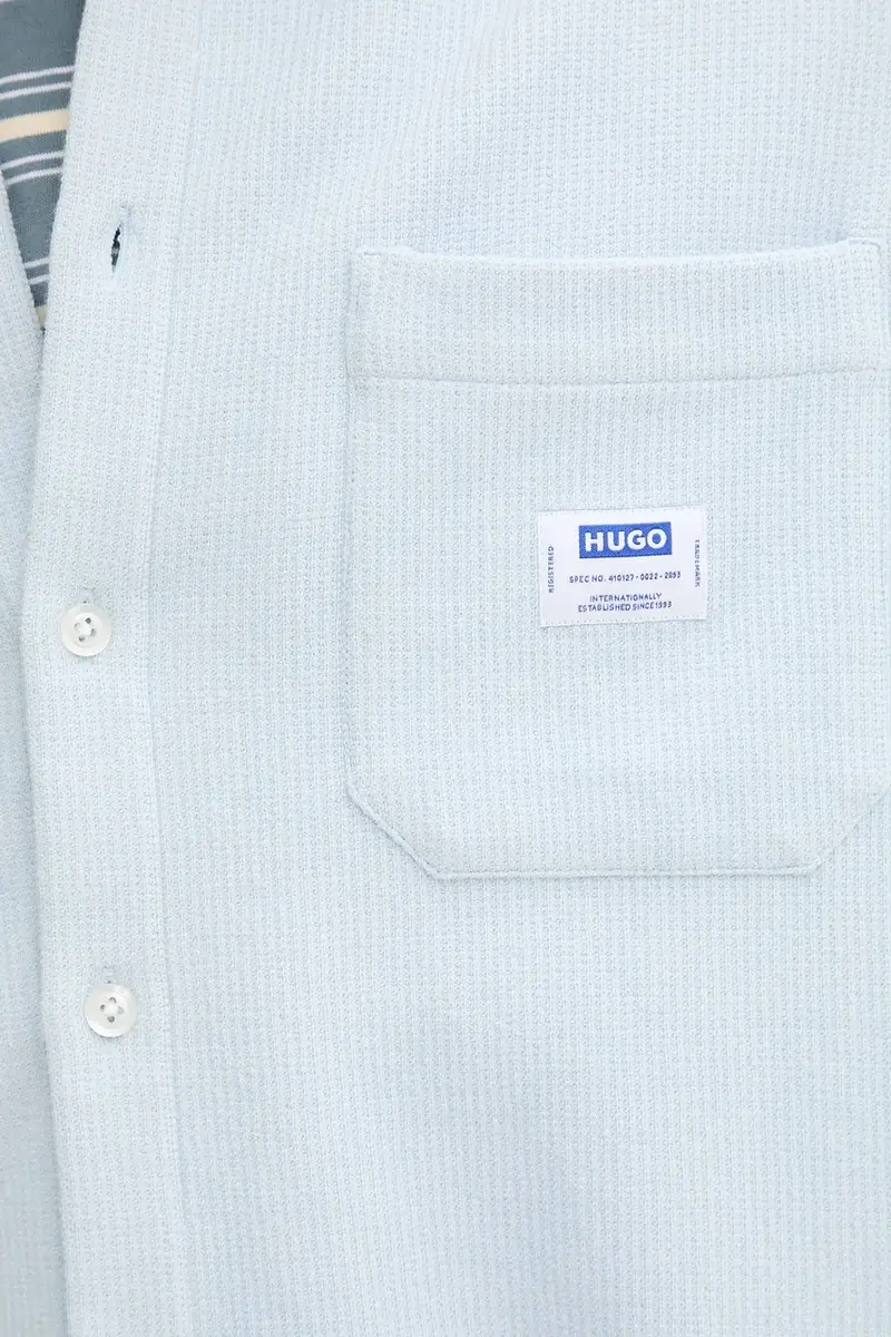 camicia uomo colore blu 50540316 miniatura 5