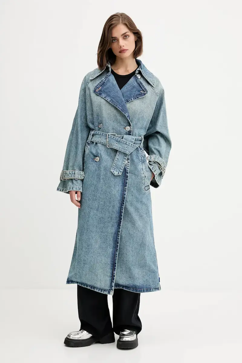 cappotto jeans colore blu 50541545