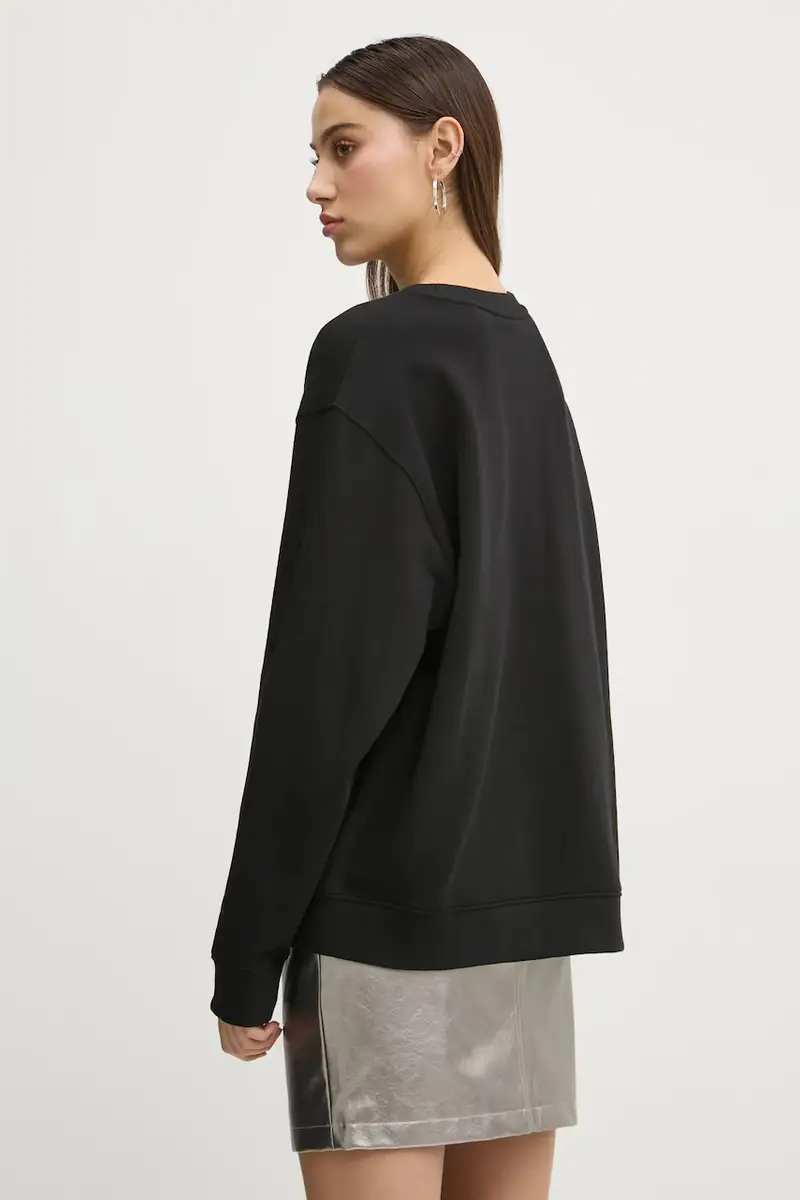 felpa donna colore nero 50522425 miniatura 3