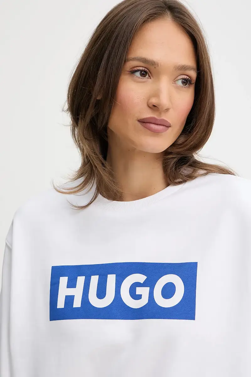 felpa donna colore nero 50522425 Bianco miniatura 3