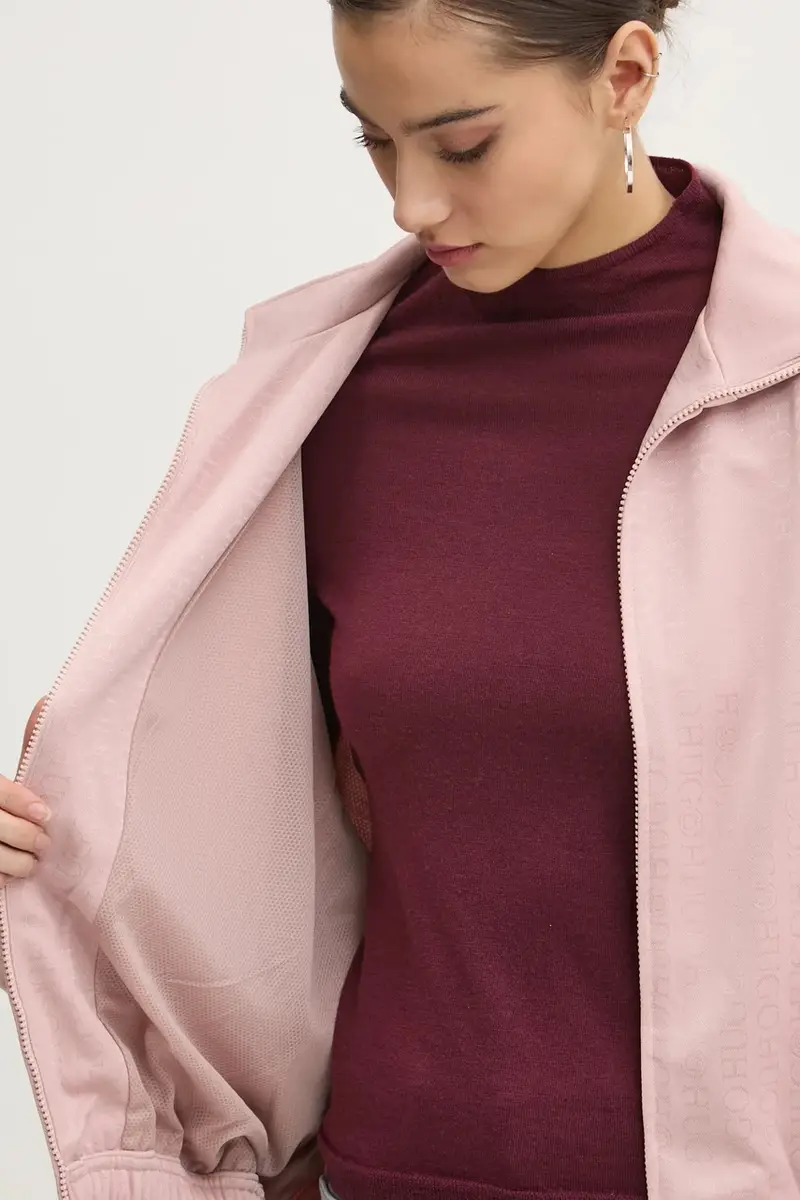 felpa donna colore rosa 50531182 miniatura 5