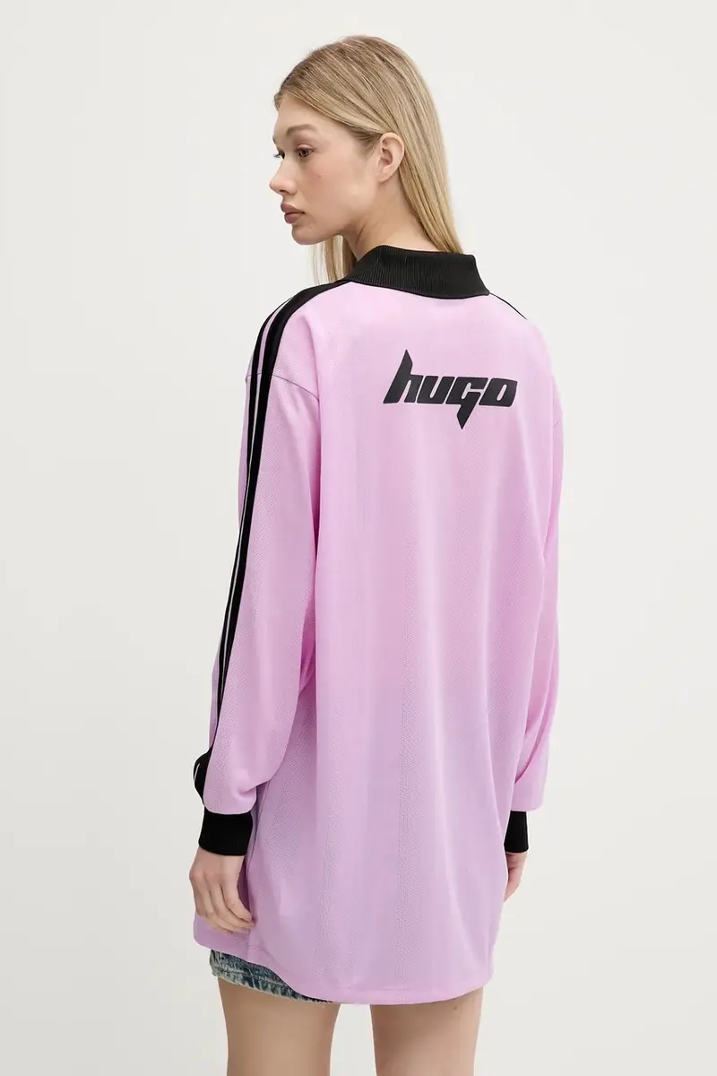 felpa donna colore violetto 50542303 miniatura 3