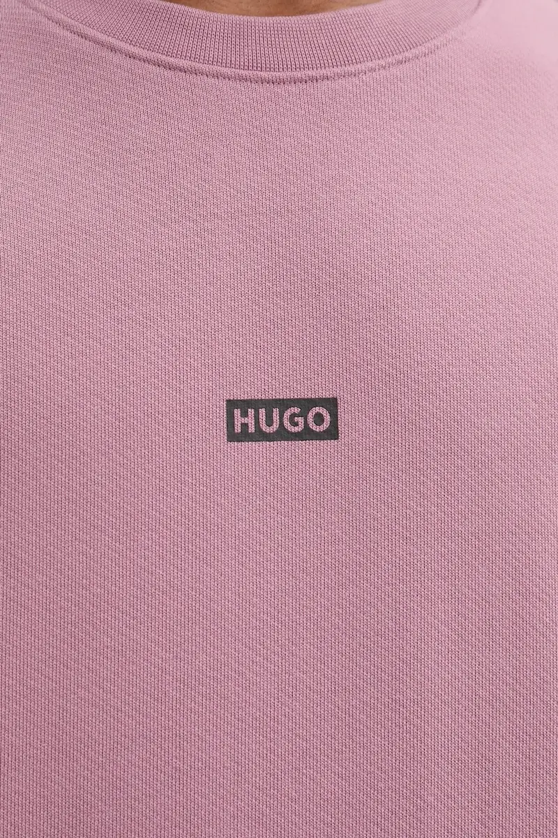 felpa in cotone uomo colore nero 50510732 Rosa miniatura 5