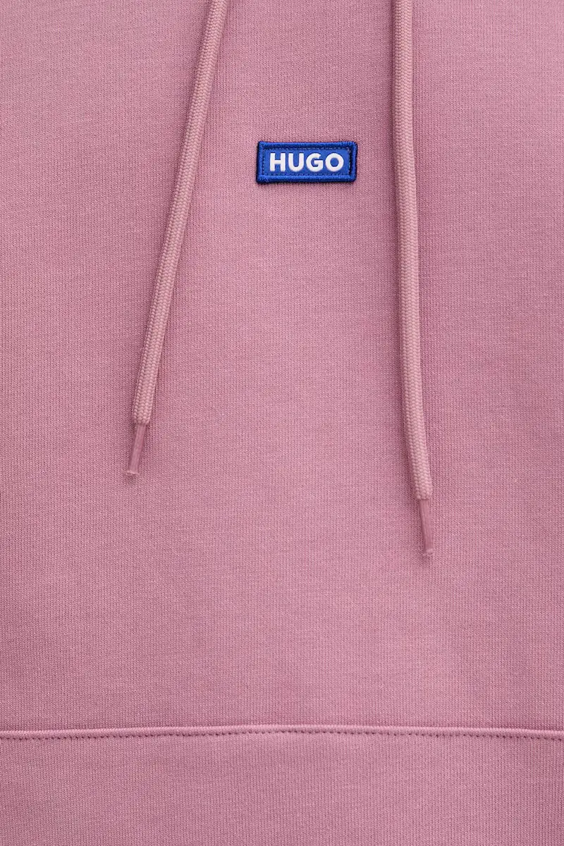 felpa in cotone uomo colore rosa con cappuccio 50522374 miniatura 5