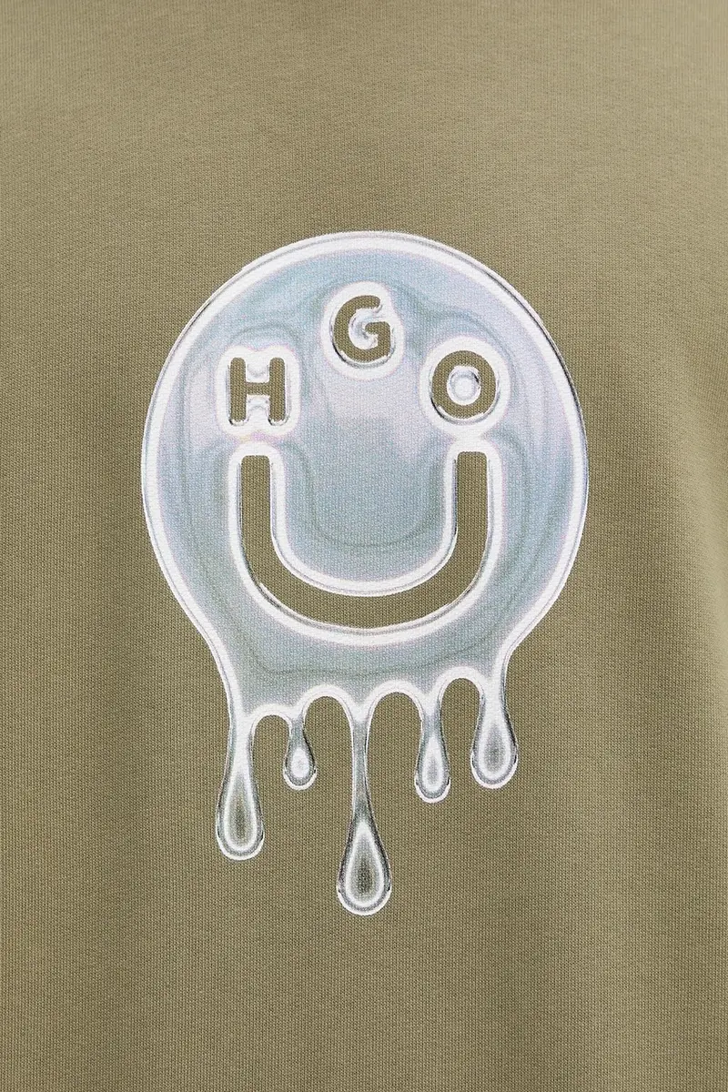 felpa in cotone uomo colore verde 50549213 miniatura 5