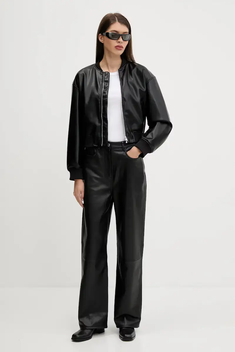 giacca bomber colore nero 50542178 miniatura 2