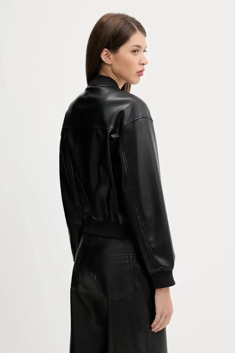 giacca bomber colore nero 50542178 miniatura 3