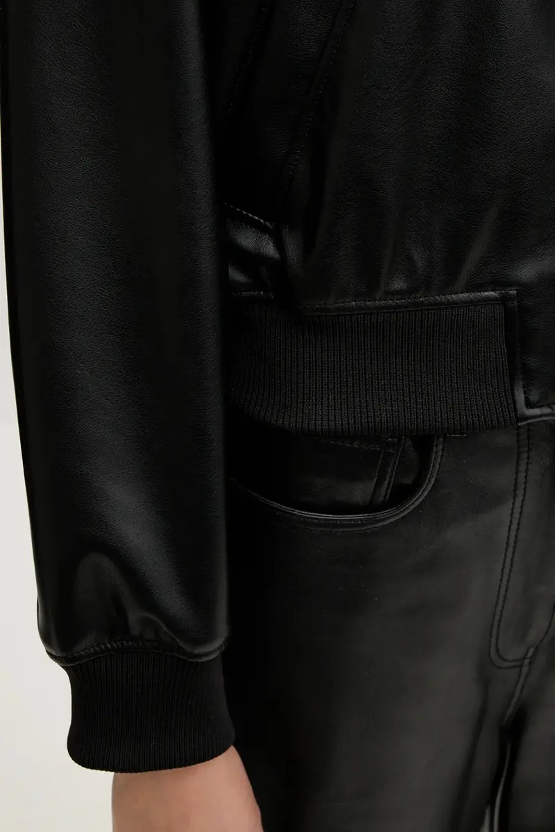 giacca bomber colore nero 50542178 miniatura 5