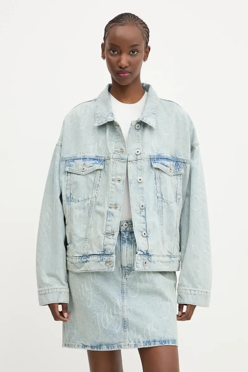 giacca di jeans colore blu 50534757