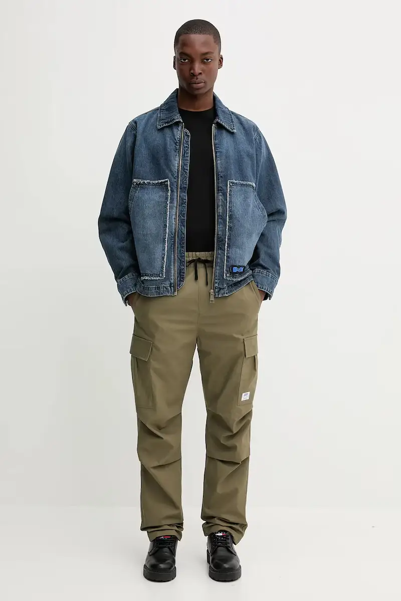 giacca di jeans colore blu navy 50541725