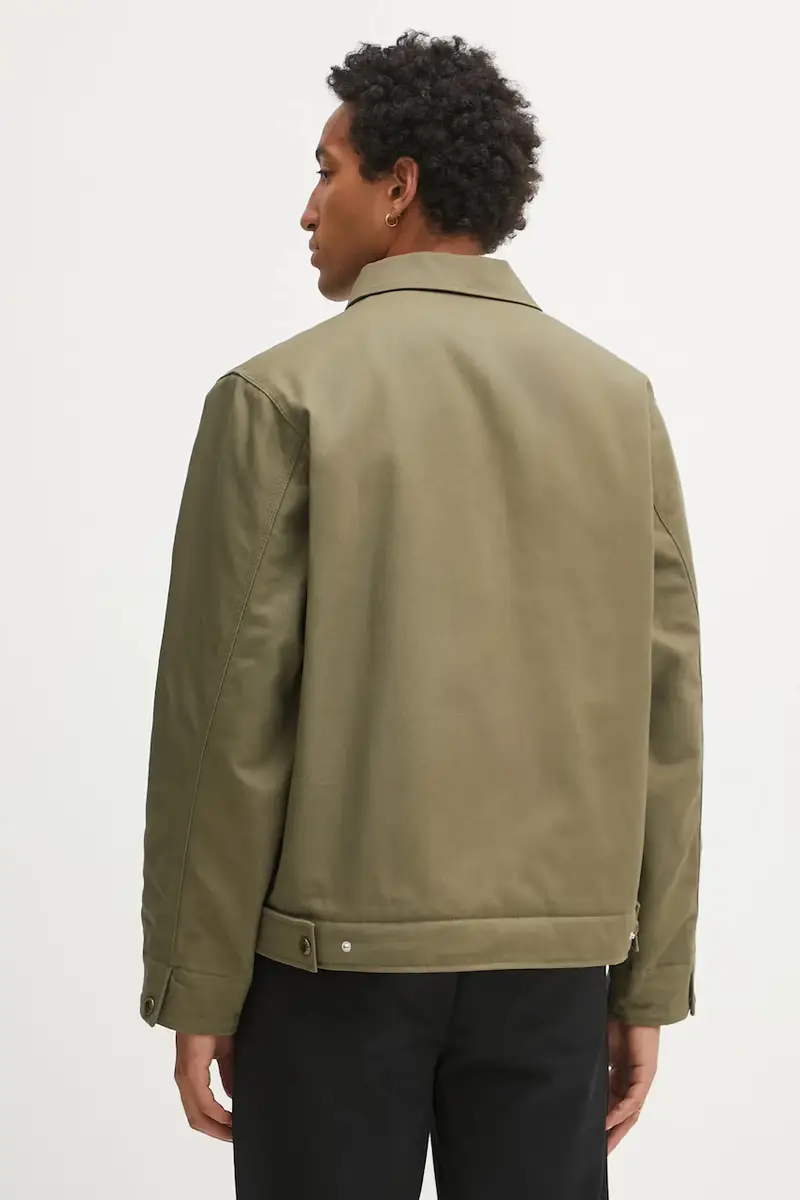 giacca in cotone colore verde 50548713 miniatura 3