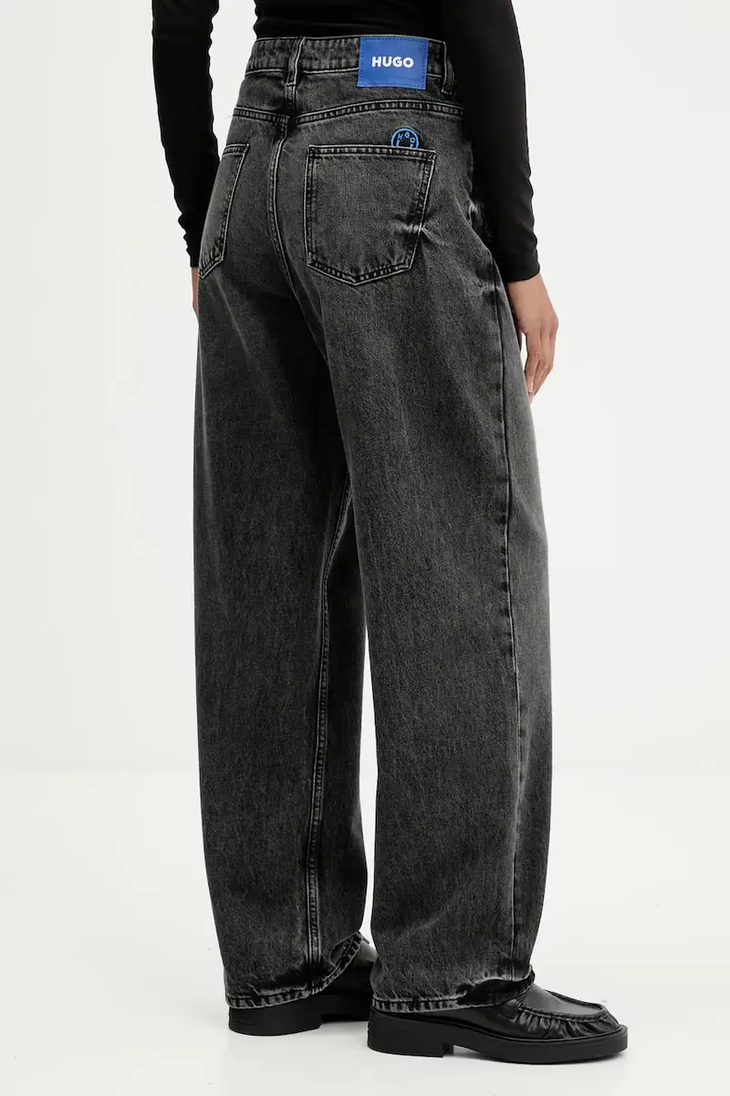 HUGO Blue Jeans Donna Grigio 3770195 miniatura 3