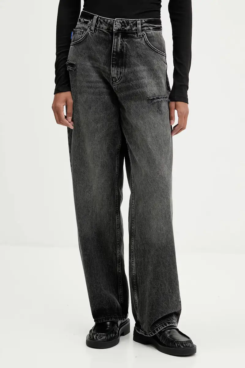 HUGO Blue Jeans Donna Grigio 3770195