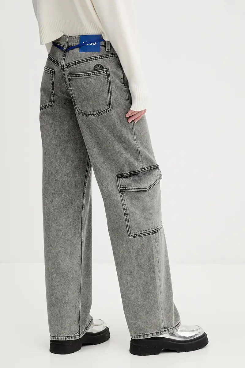 HUGO Blue Jeans Donna Grigio 3612016 miniatura 3