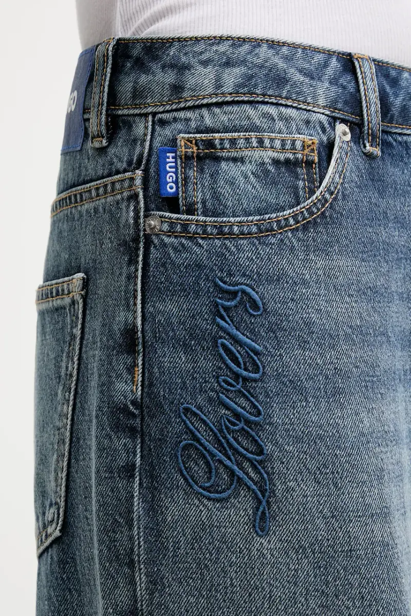 HUGO Blue Jeans Donna Blu 3581599 miniatura 5