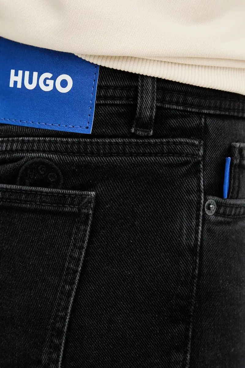HUGO Blue Jeans Donna Nero 3649966 miniatura 4