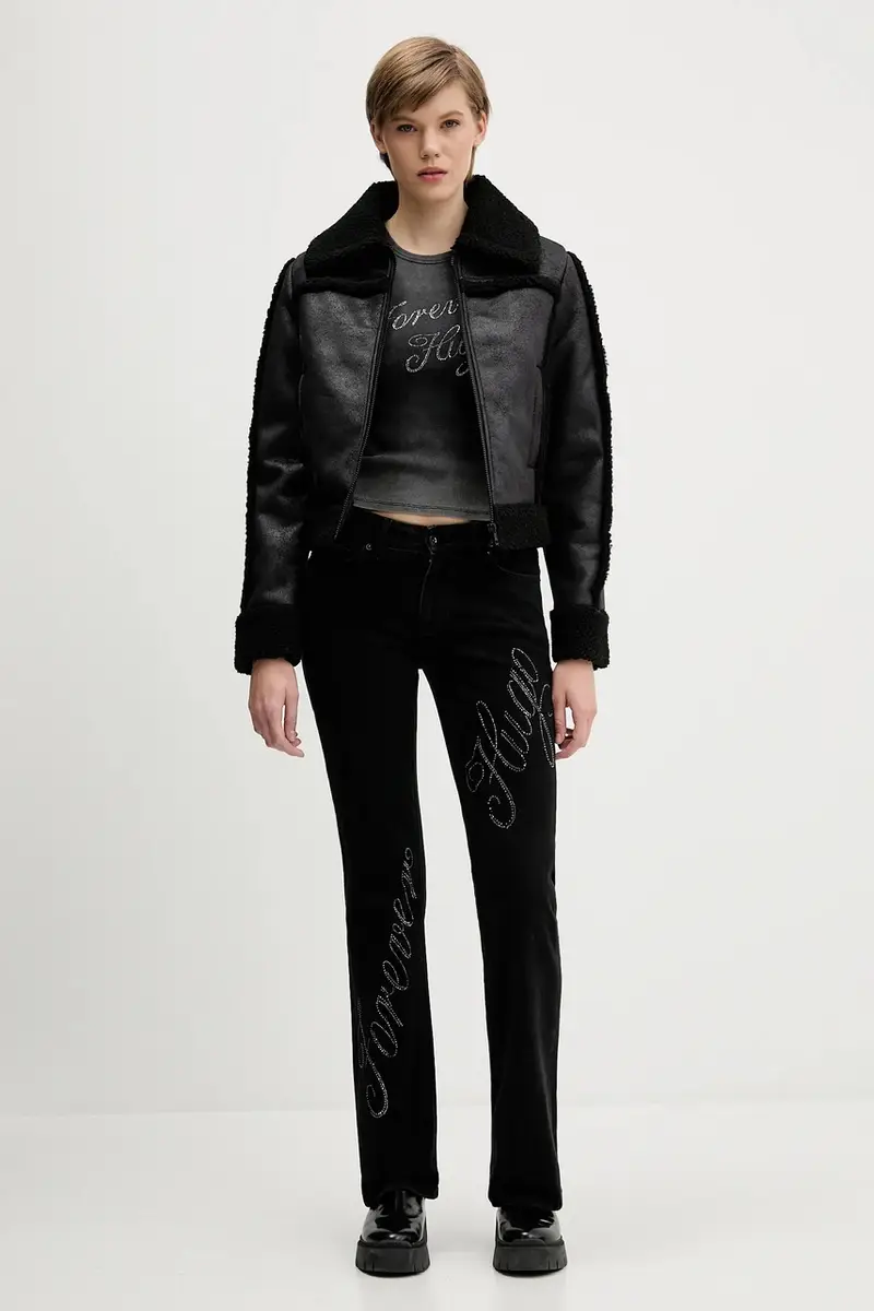 HUGO Blue Jeans Donna Nero 3778624 miniatura 2