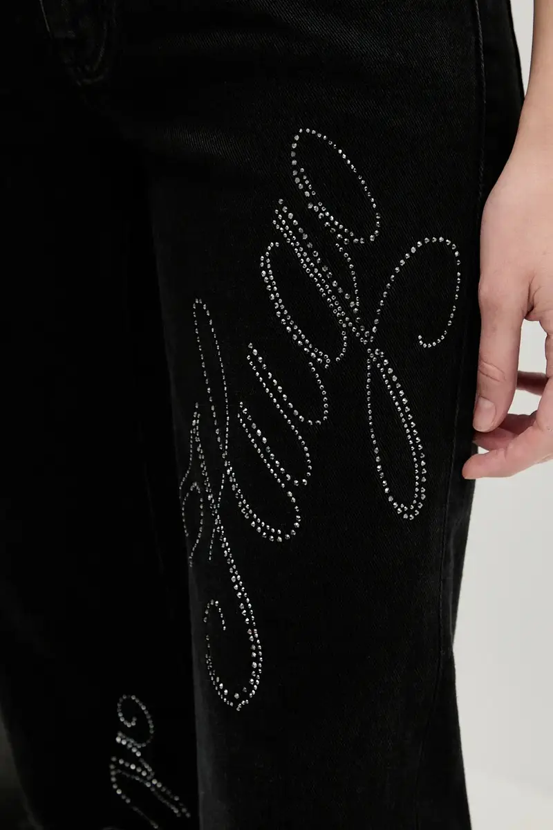 HUGO Blue Jeans Donna Nero 3778624 miniatura 4