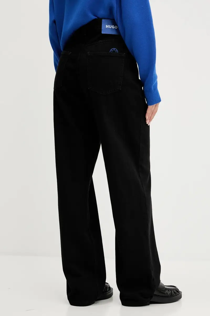 HUGO Blue Jeans Donna Nero 3152004 miniatura 3