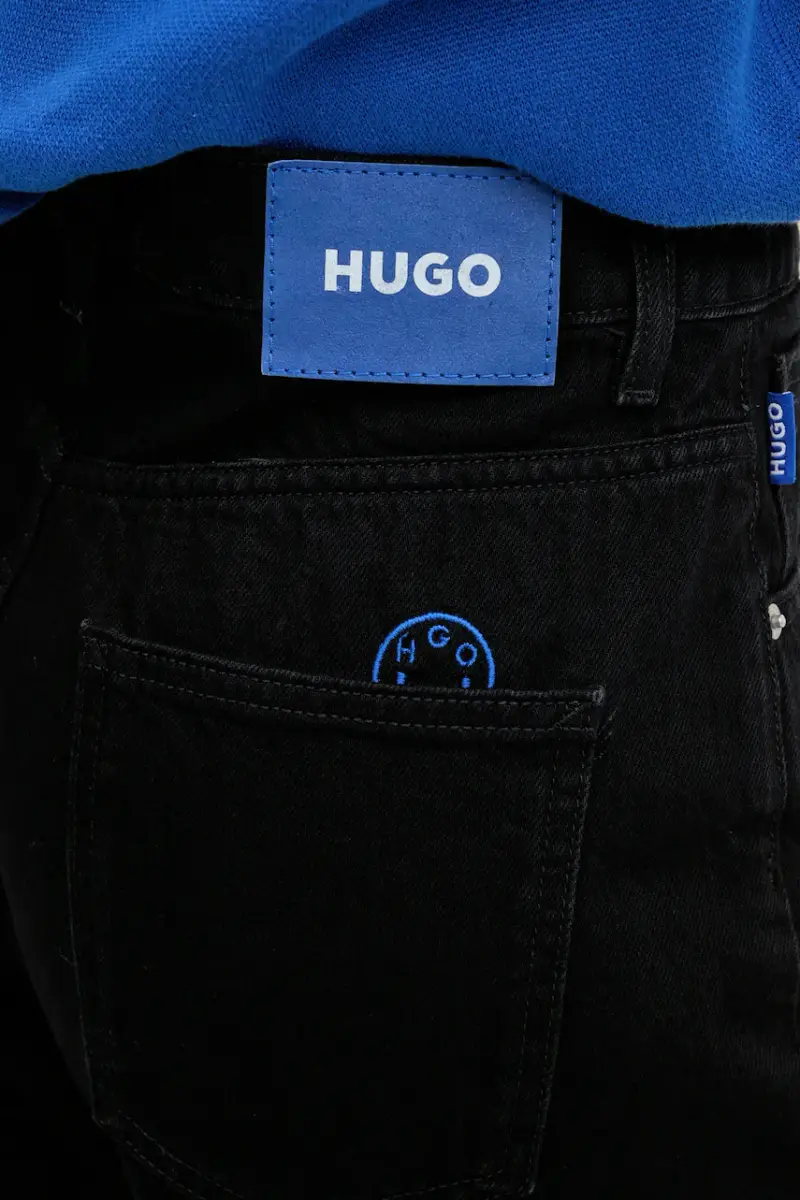 HUGO Blue Jeans Donna Nero 3152004 miniatura 4