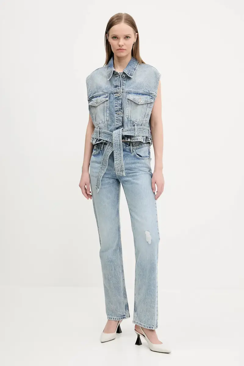 HUGO Blue Jeans Donna Blu 3312893 miniatura 2