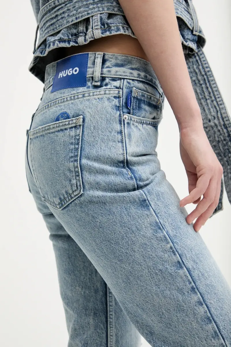 HUGO Blue Jeans Donna Blu 3312893 miniatura 4