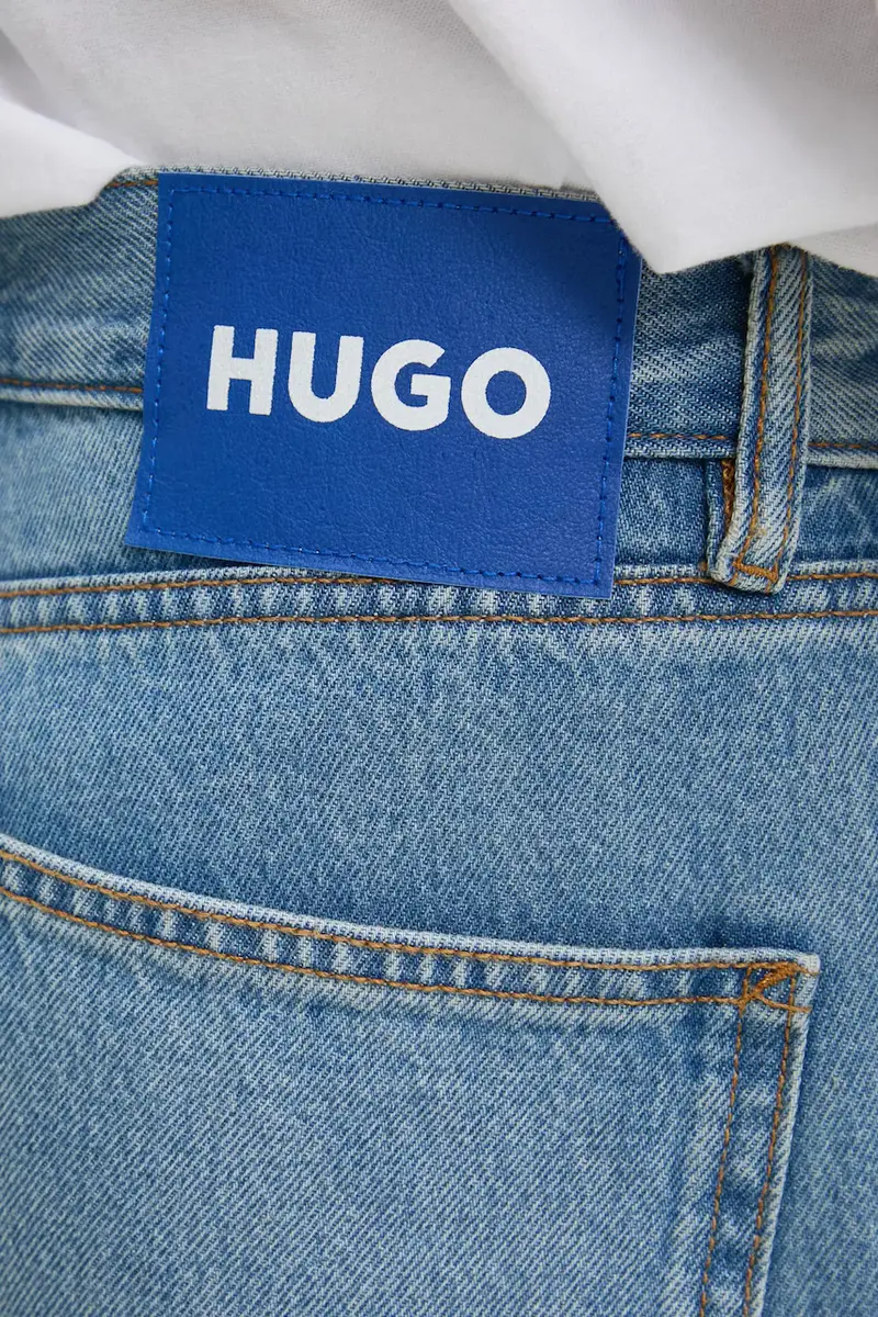 HUGO Blue Jeans Uomo Blu 3312456 miniatura 4