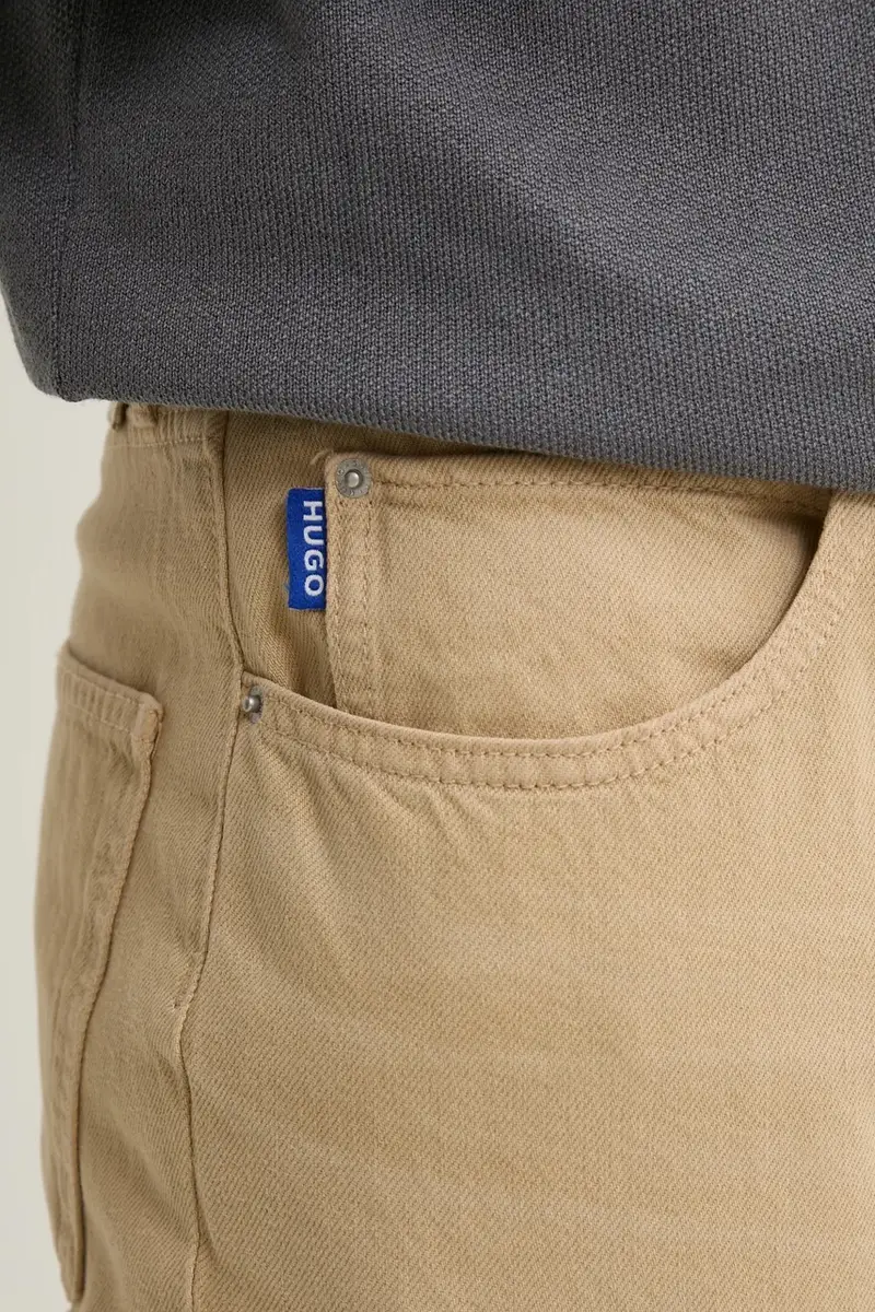 HUGO Blue Jeans Uomo Beige 3291797 miniatura 4