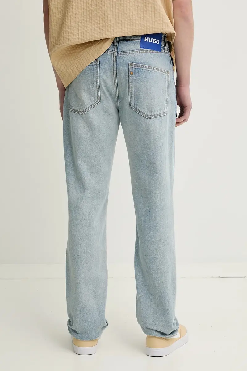 HUGO Blue Jeans Uomo Blu 3312728 miniatura 3