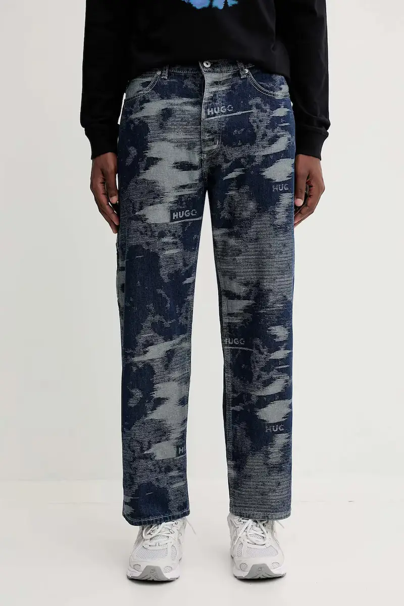 HUGO Blue Jeans Uomo Blu 3581856