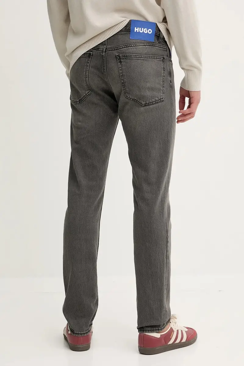 HUGO Blue Jeans Uomo Grigio 3611074 miniatura 3