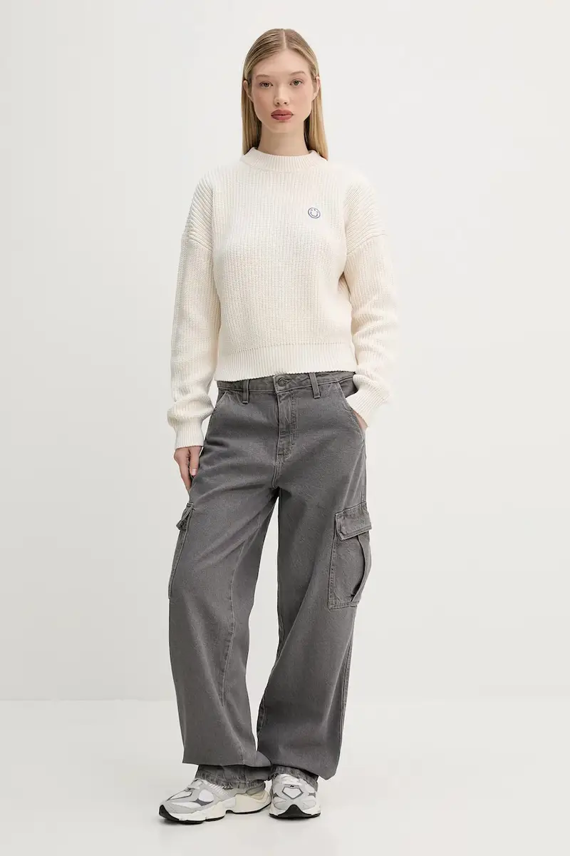 maglione donna colore beige 50530283 miniatura 2