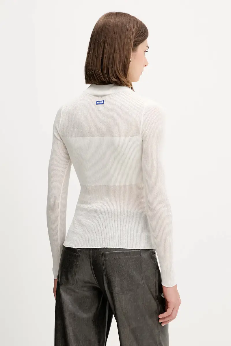 maglione donna colore beige 50543045 miniatura 3