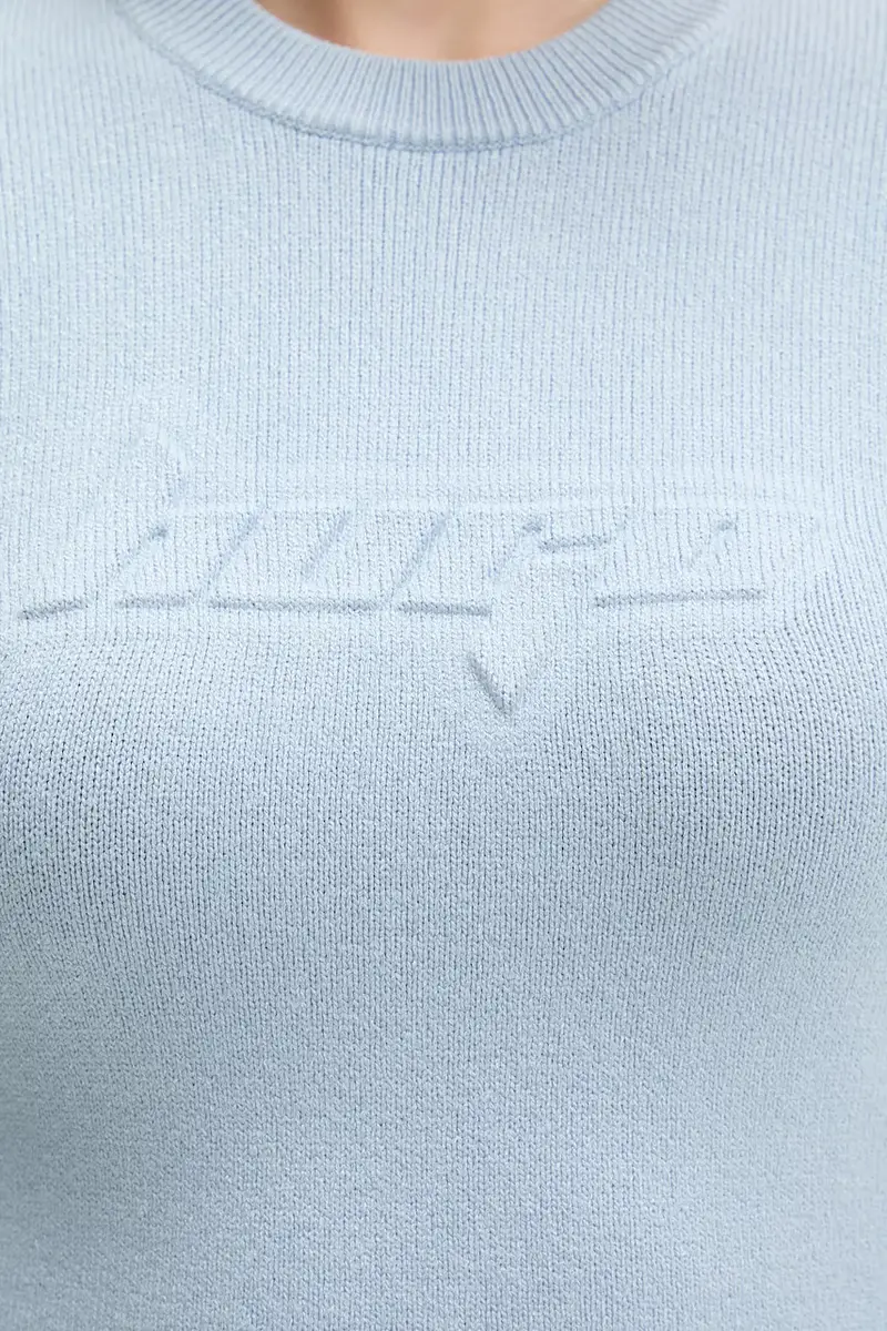 maglione donna colore blu 50543054 miniatura 5