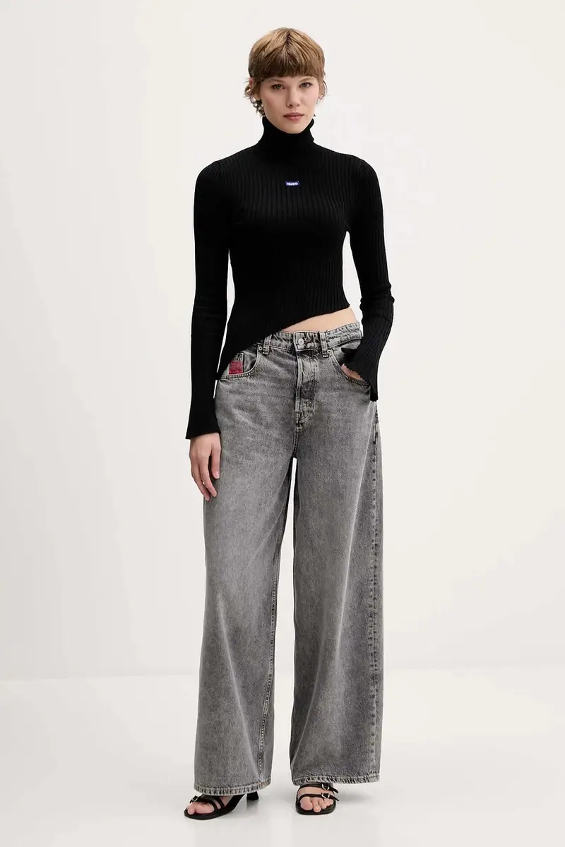 maglione donna colore nero 50548163 miniatura 2