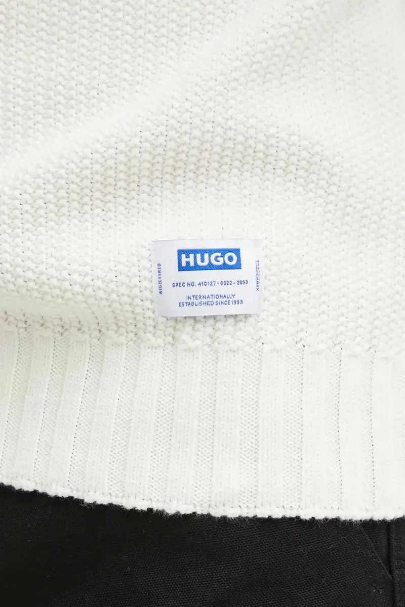 maglione in cotone uomo colore beige 50551398 miniatura 5