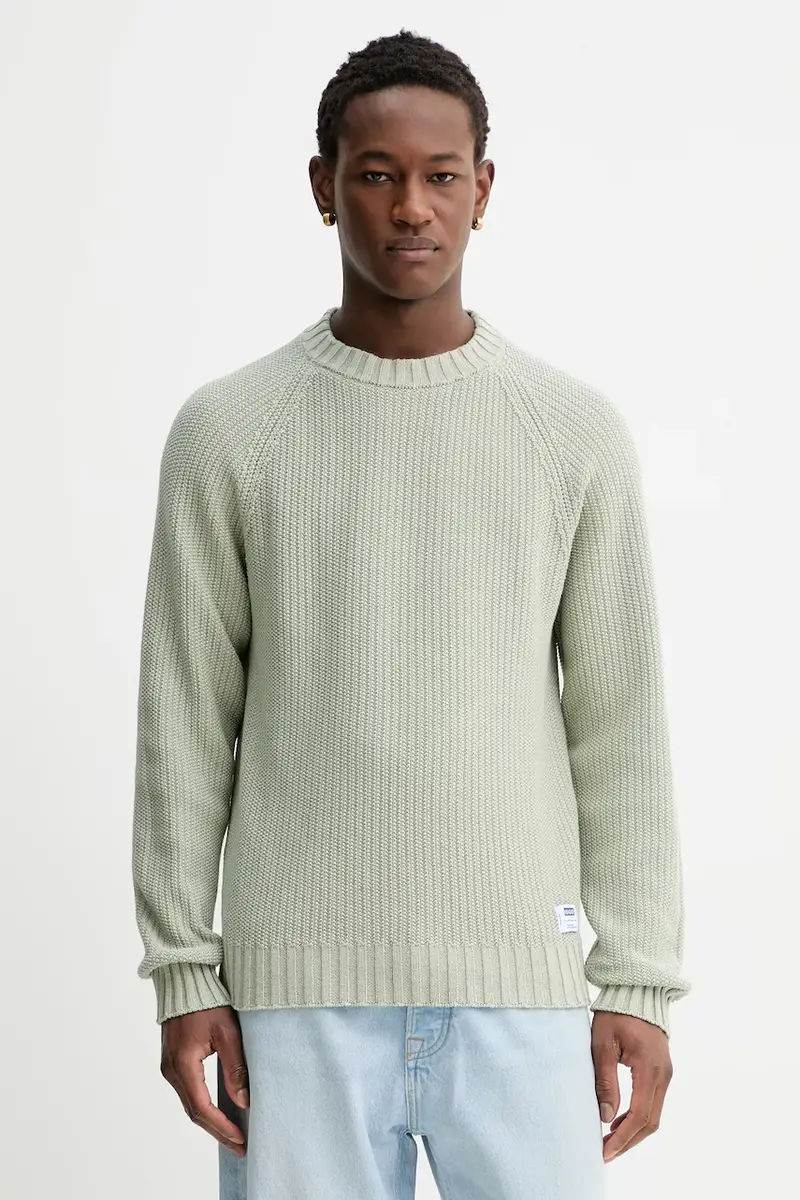 maglione in cotone Verde