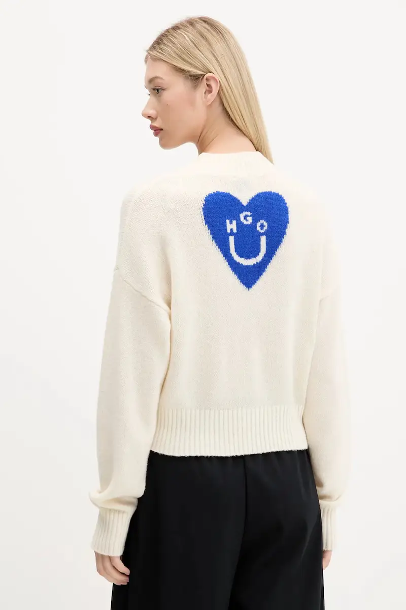 maglione in lana donna 50543059 Beige