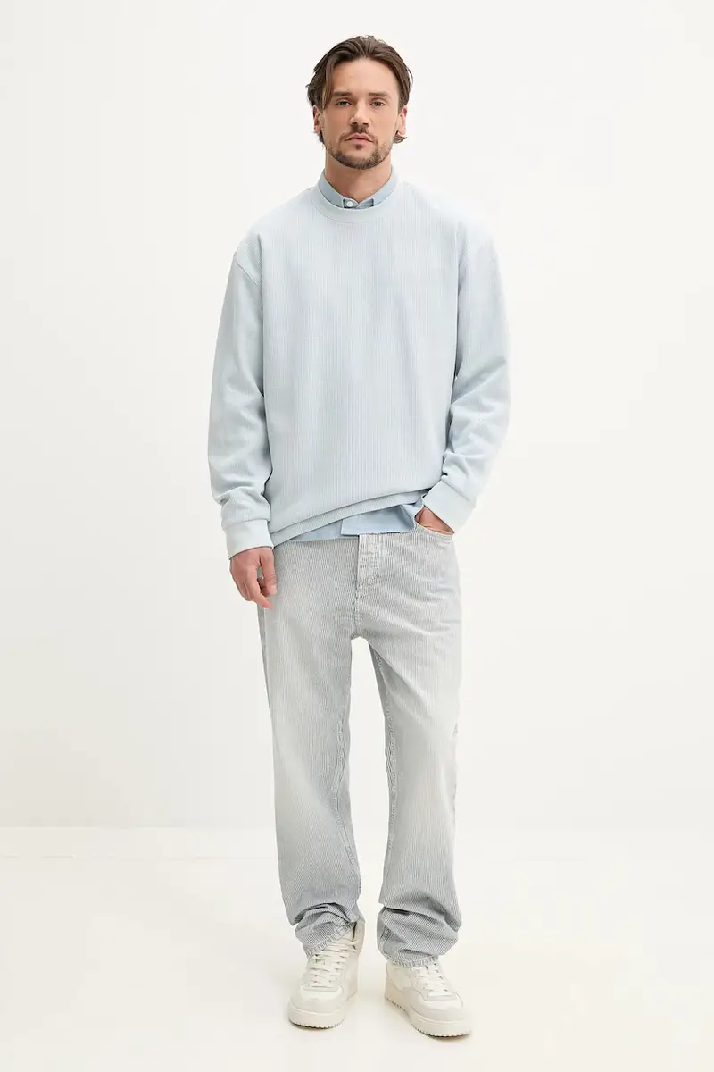 maglione uomo colore blu 50534454 miniatura 2