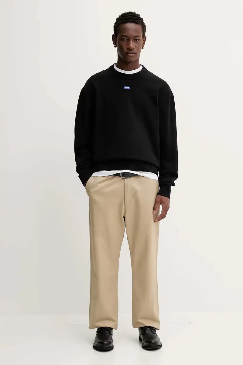 maglione uomo colore nero 50543784 miniatura 2