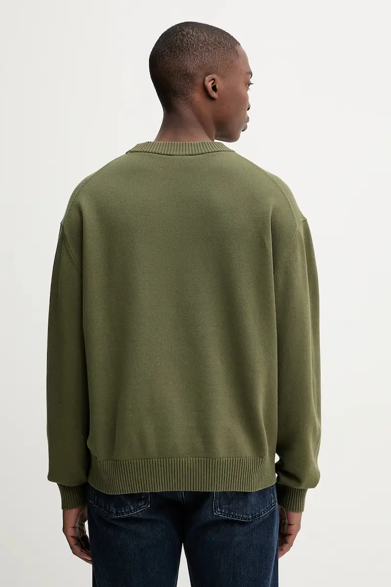 maglione uomo colore verde 50543784 miniatura 3