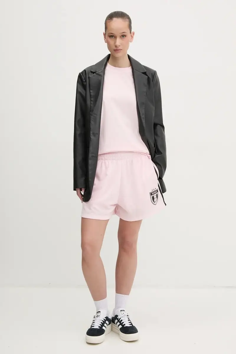 pantaloncini donna colore rosa 50537439 miniatura 2